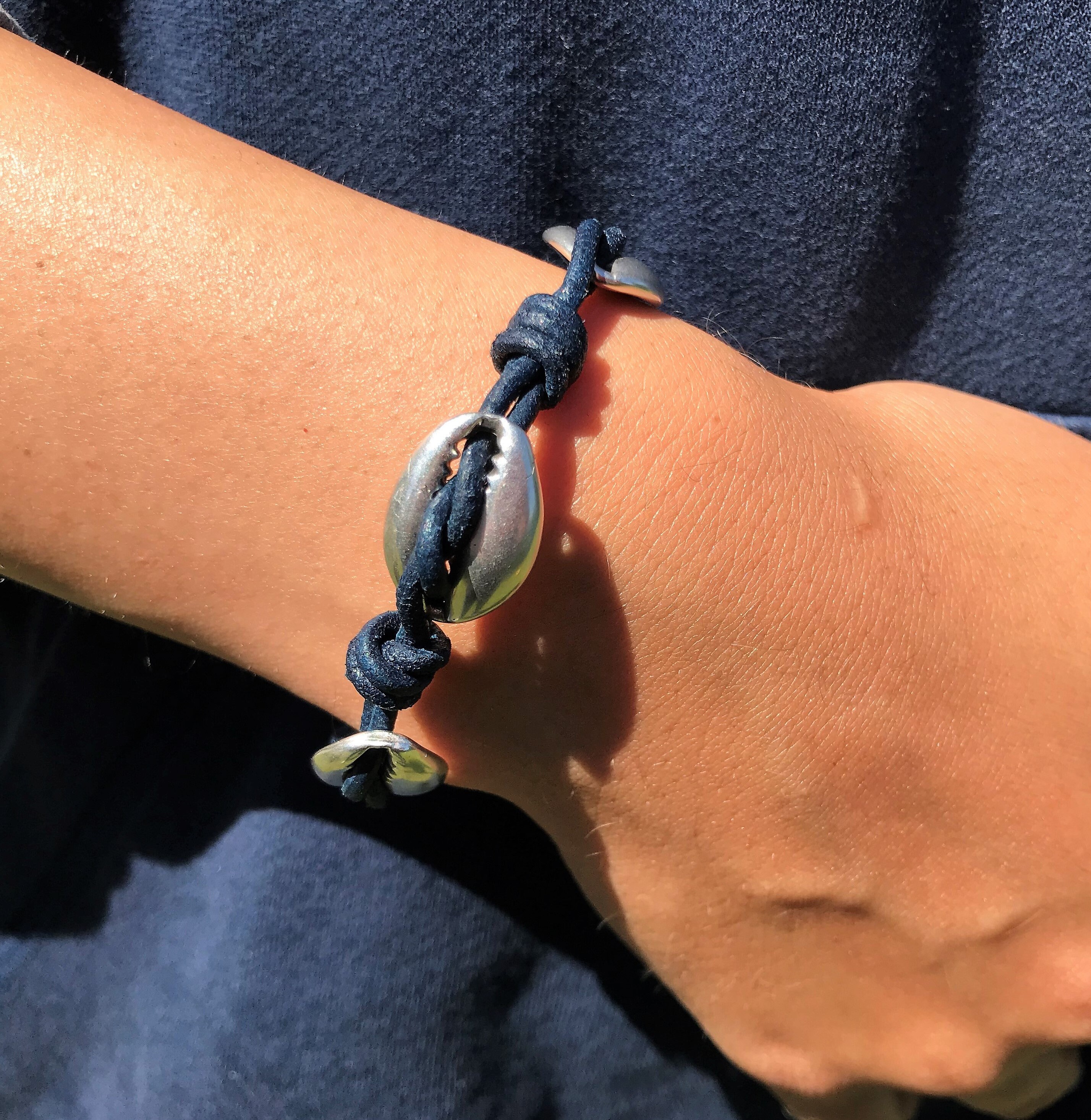 CharmBurst Muschel-Fußkettchen Set - 5-teiliger Boho-Schmuck Mit Perlen & Seesternen