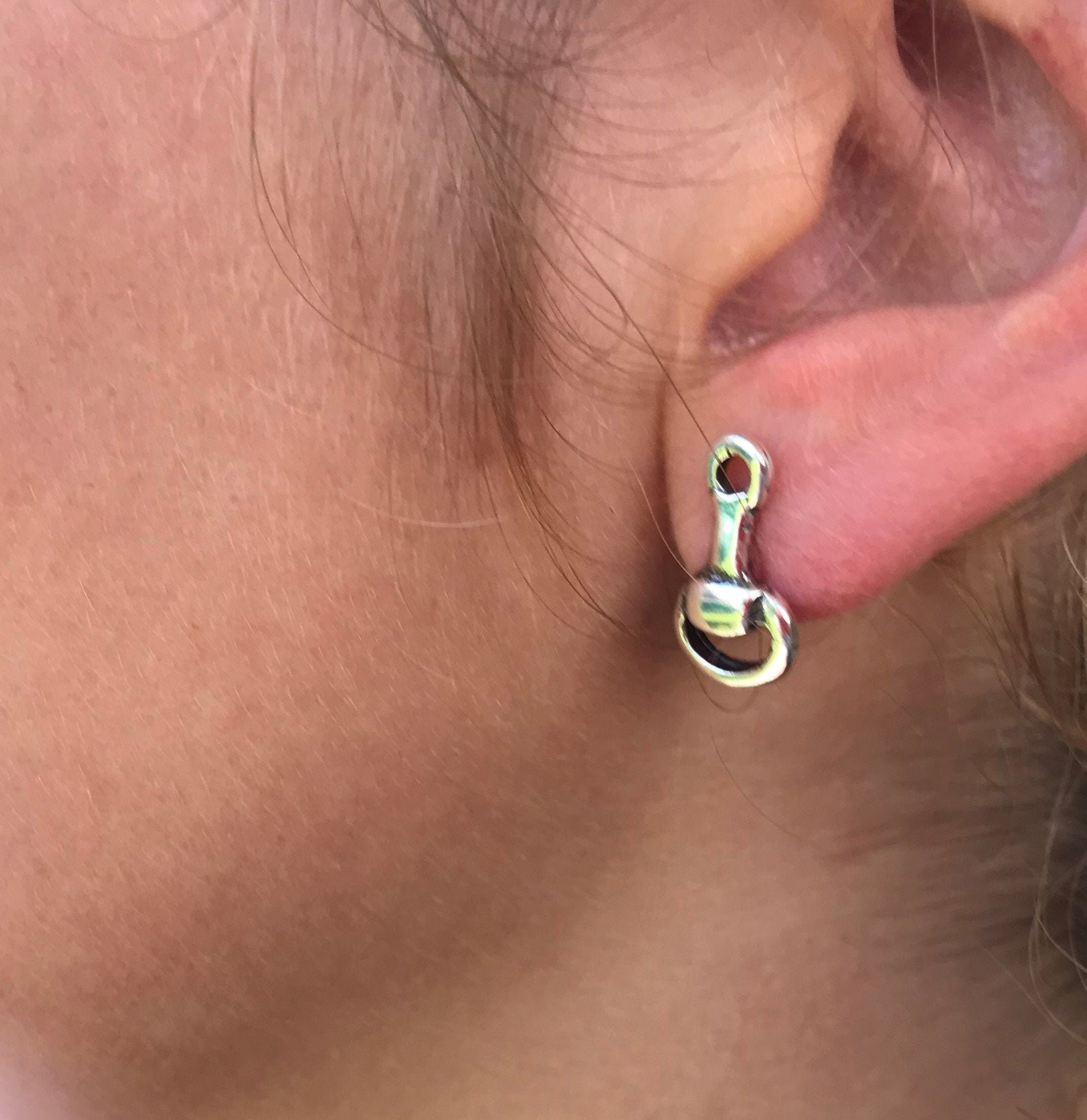 snaffle bit earrings