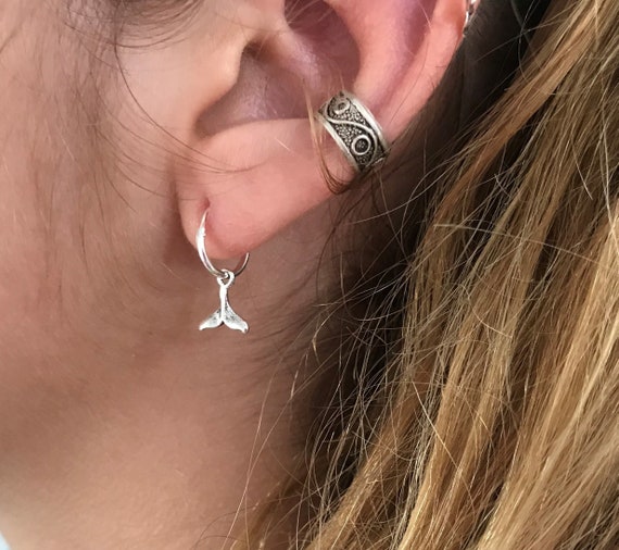 Smiling Whale Charm Sterling Silver, Charm Only Smiling Whale Charm Sterling Silver, Charm Only