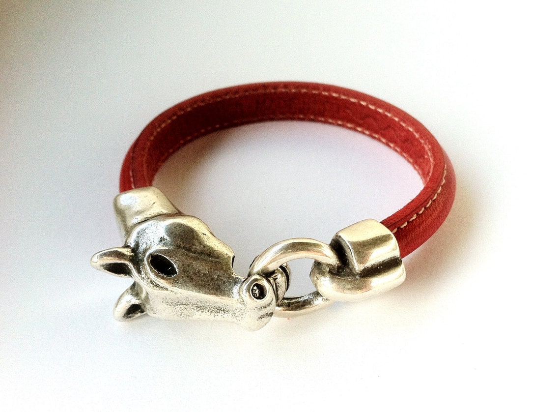 Horse Bracelet Mens Bracelet Bracelet for Mens Equestrian Etsy