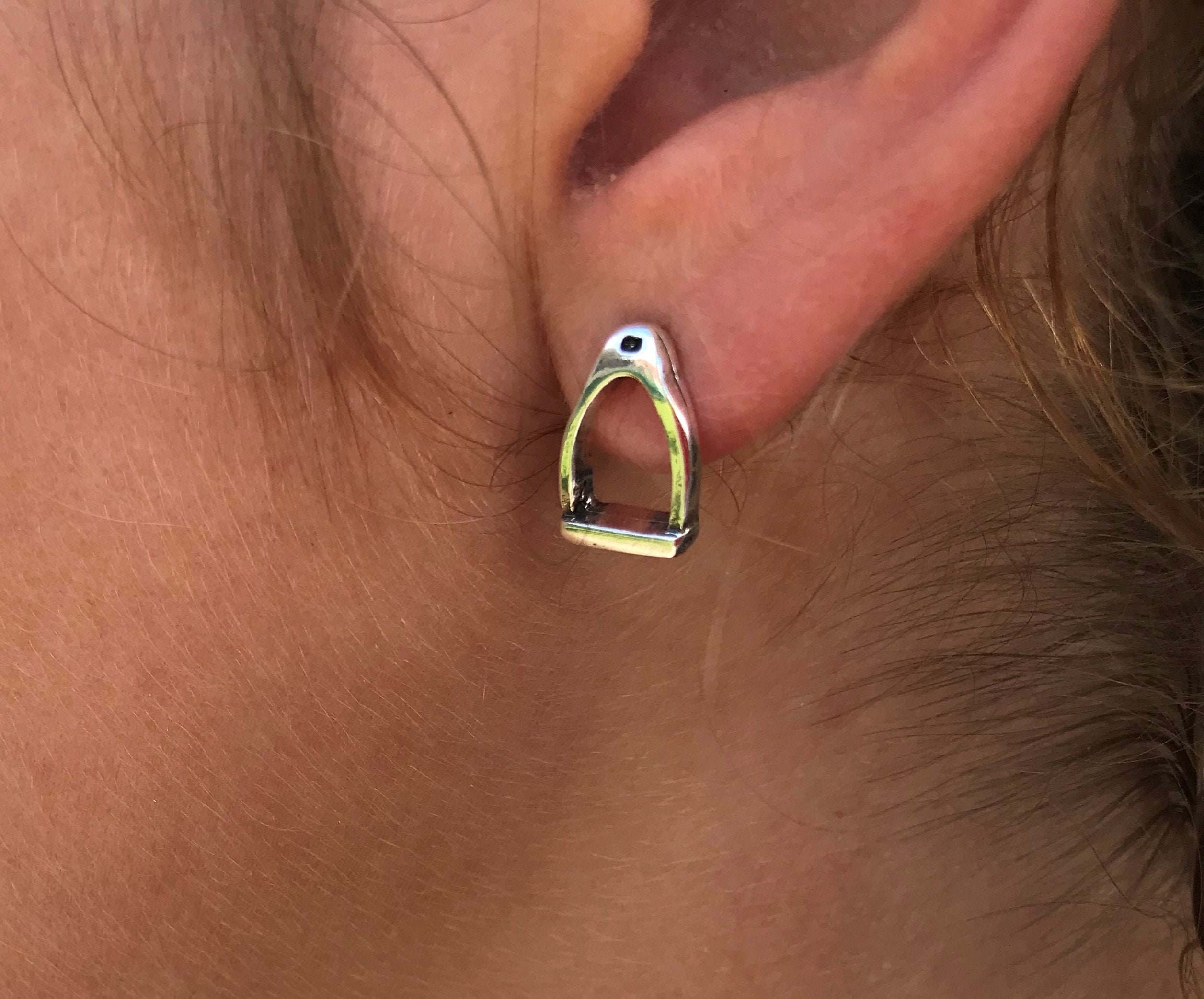 snaffle bit earrings