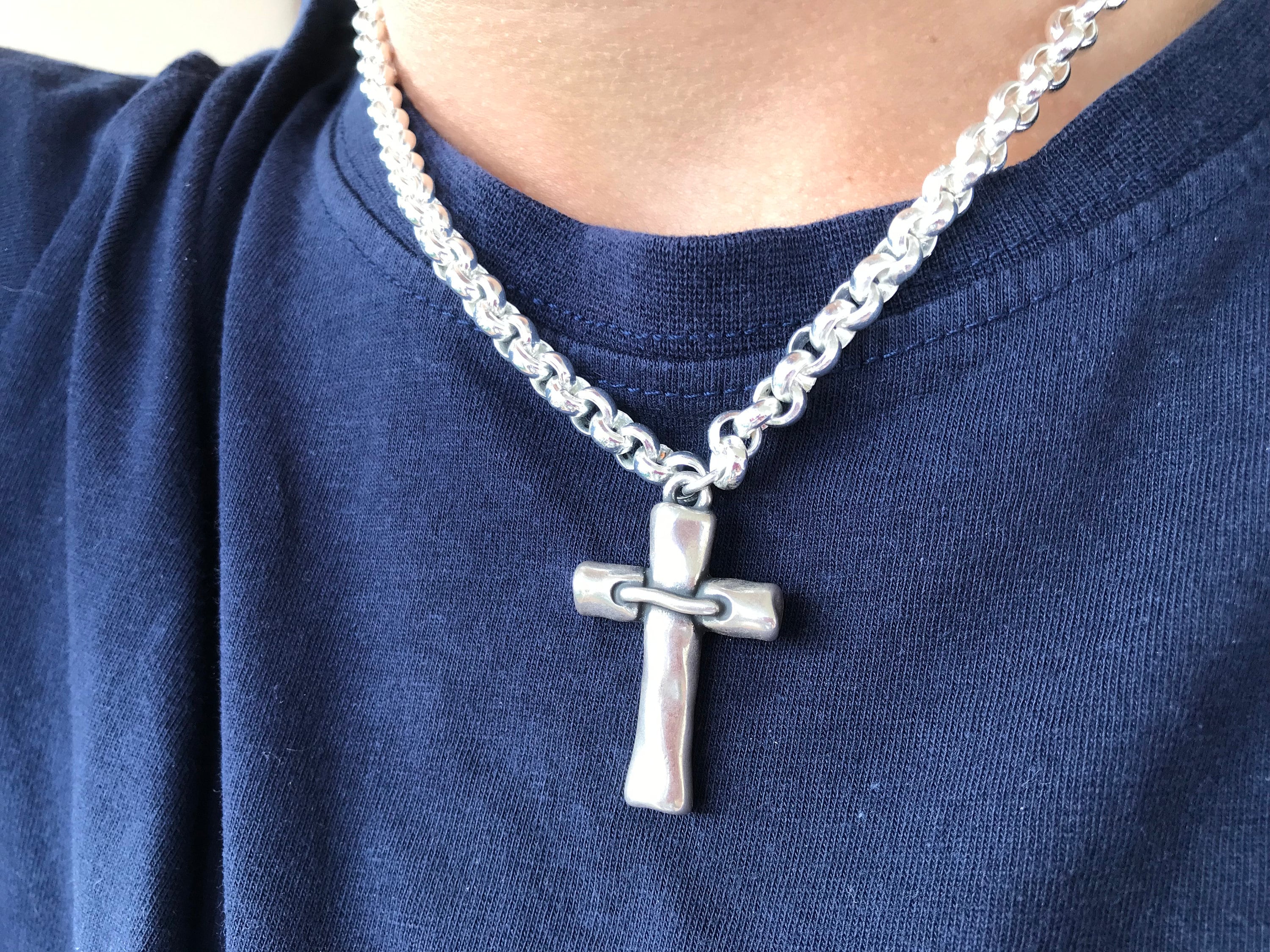 Cross Necklace Necklace for Men Chain 