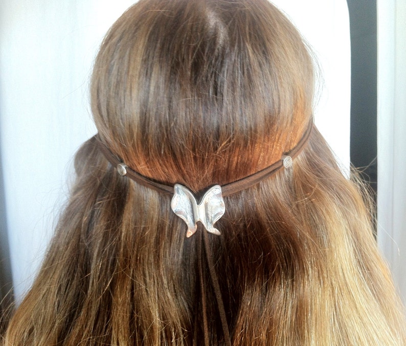 Boho Tribal Hair Jewelry christmas gift women accessories butterfly headband Beaded Headband Ibiza style Hippie headband