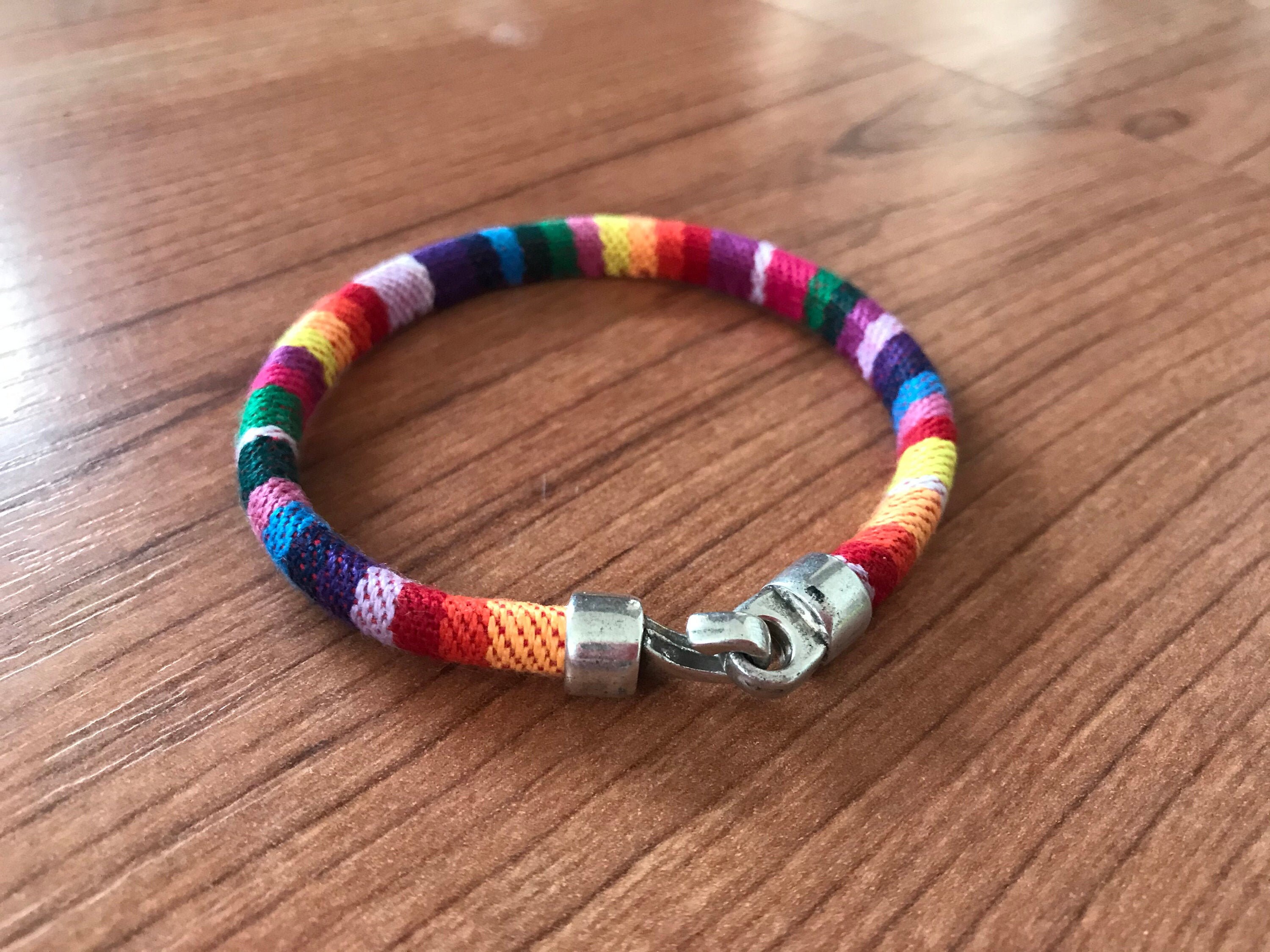 LGBT Gay Pride Community Gay Bracelet Rainbow Bracelet Mens Etsy