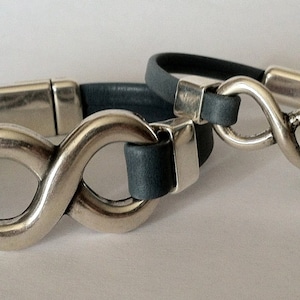 2x Men & women bracelets, bracelets father and son, Couple Infinity bracelet, personalized infinity bracelet, Gay bracelet, anniversary gift