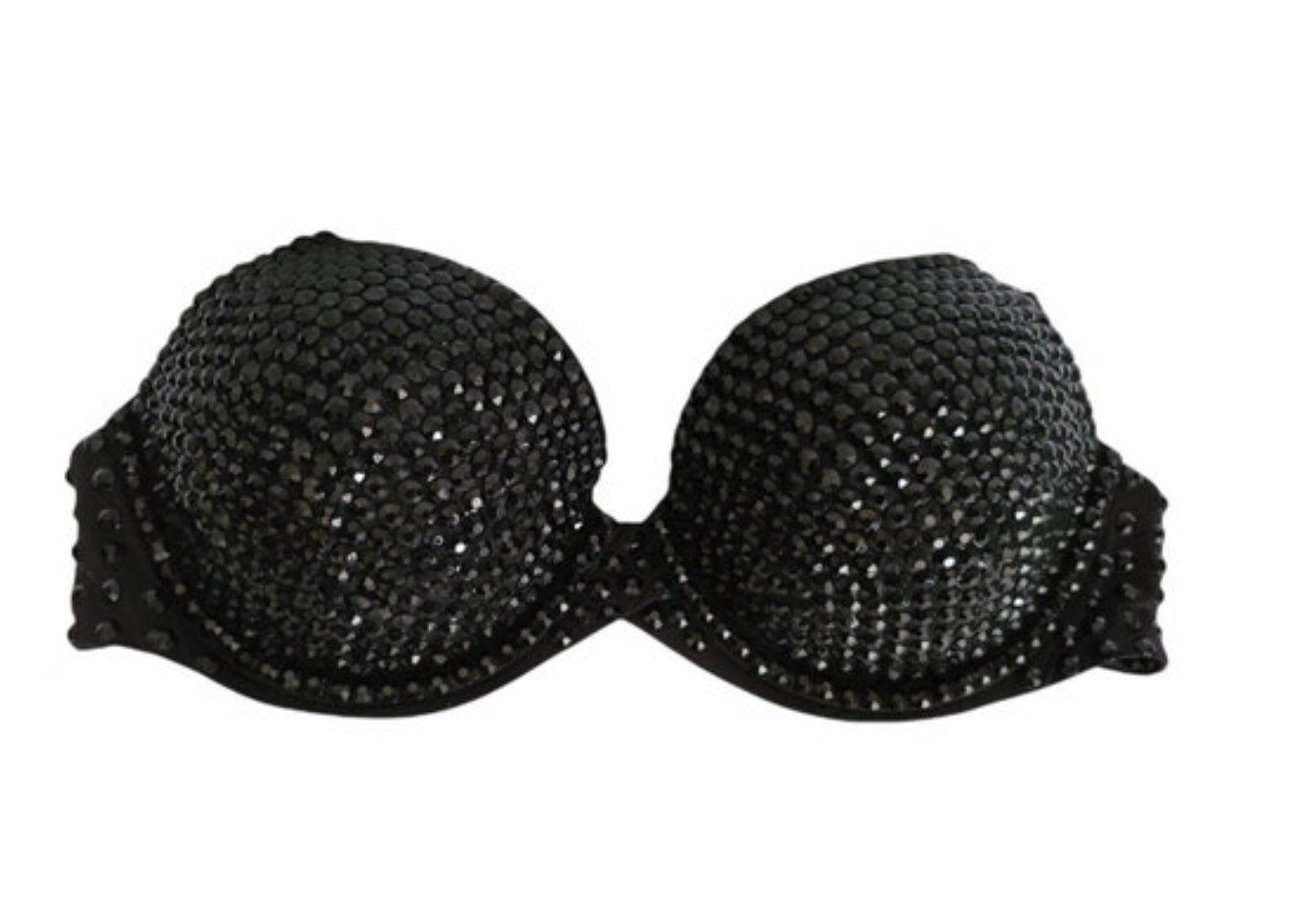 Glitter Black Bra -  Canada