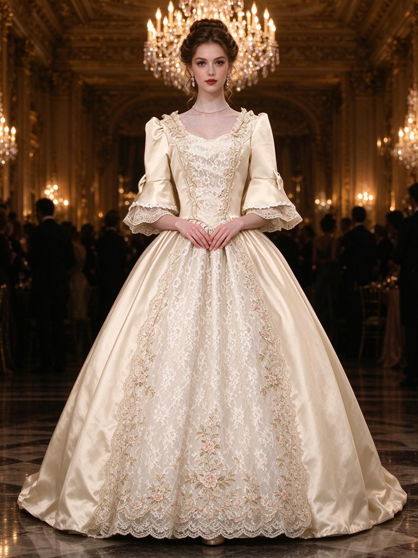French Vintage Victorian Dress - Etsy