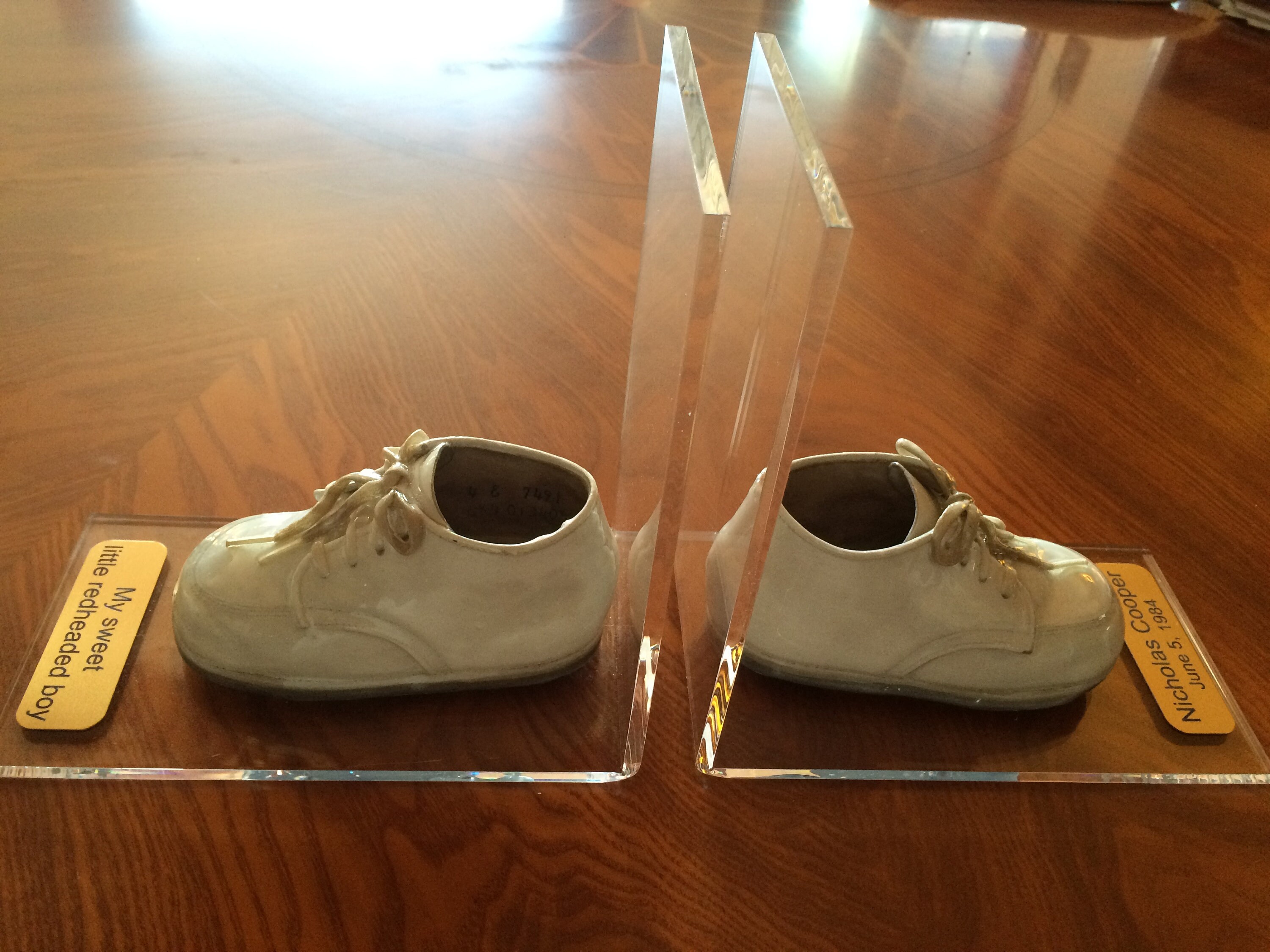 diy preserving baby shoes