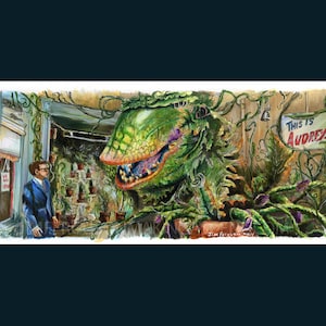 Little Shop of Horrors - Feed Me Poster Print By Jim Ferguson