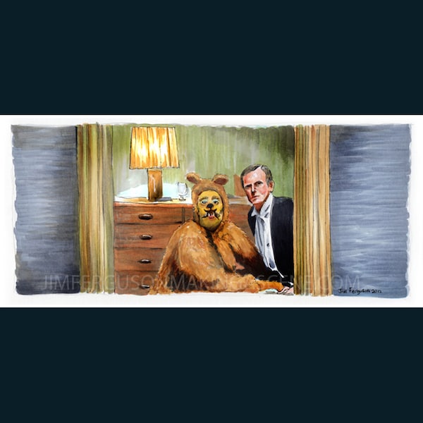 The Shining - Roger and Harry Print By Jim Ferguson