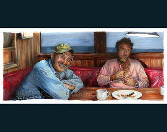 Jaws - Du har på dig en tröja affischtryck av Jim Ferguson