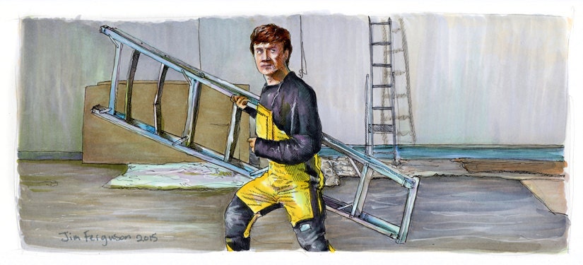 Jackie Chan's First Strike - Ladder Fight Poster Print By ...