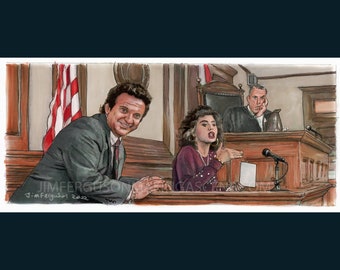 Meu Primo Vinny - A defesa está errada - Pôster impresso por Jim Ferguson