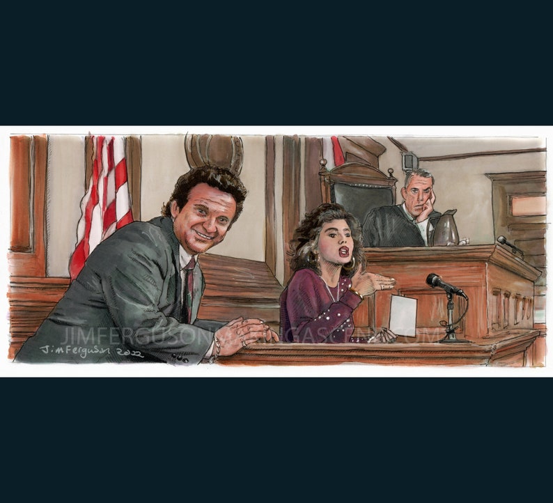 My Cousin Vinny The defense is wrong Poster Print By Jim Ferguson image 1