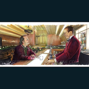 The Shining - Hello Lloyd-afdruk door Jim Ferguson