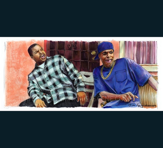 Friday Damn Poster Print by Jim Ferguson Etsy