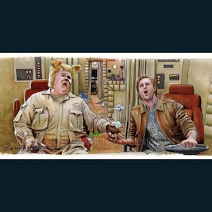 Spaceballs - Give me Paw Print By Jim Ferguson