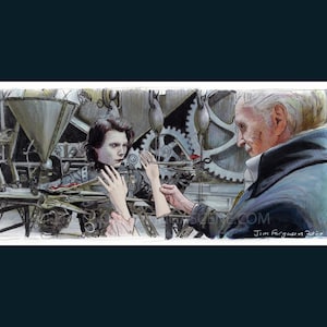 Edward Scissorhands - Poster Print By Jim Ferguson