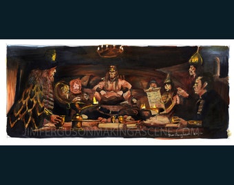 Conan the Barbarian - Crush Your Enemies Poster Print By Jim Ferguson