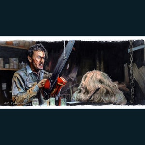 Evil Dead 2 - Ash Por favor, não me machuque Arte Pôster Impressão Por Jim Ferguson