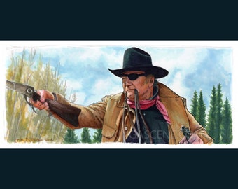 True Grit - Fill your hands   Poster Print By Jim Ferguson