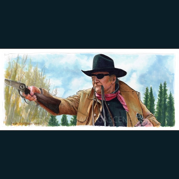 True Grit - Fill your hands   Poster Print By Jim Ferguson