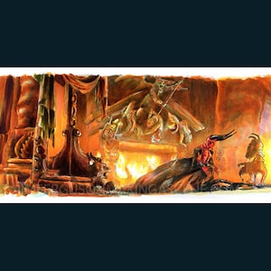 Legend - The Lord of Darkness Poster Print By Jim Ferguson