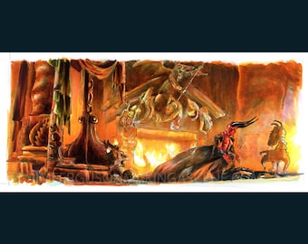 Legend - The Lord of Darkness Poster Print By Jim Ferguson