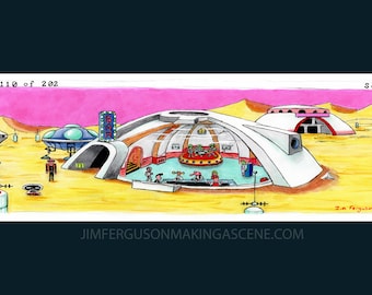 Space Quest - Impressão de Ulence Flats por Jim Ferguson