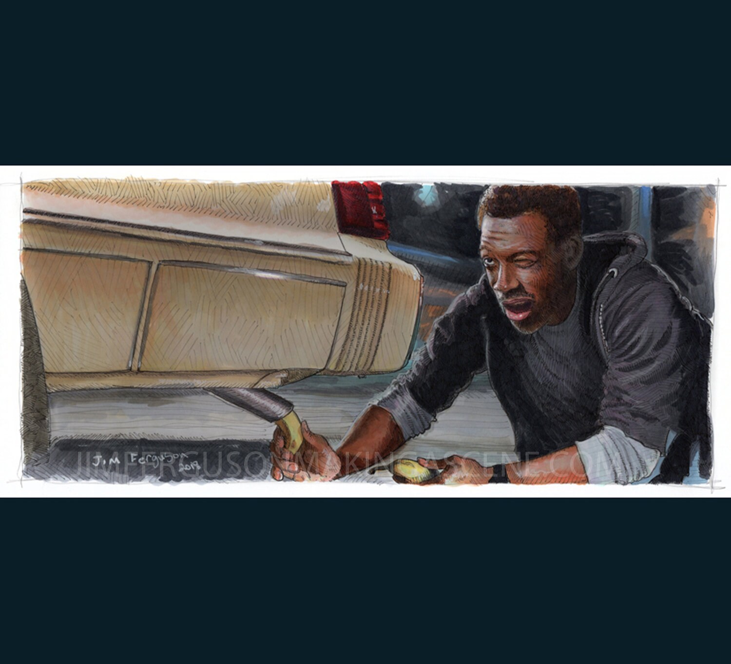 Banana In The Tailpipe Beverly Hills Cop Beverly Hills Cop Old Banana in the Tailpipe Poster Print by - Etsy Sweden
