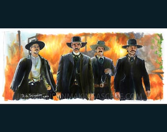 Tombstone - The OK Corral  Poster Print By Jim Ferguson