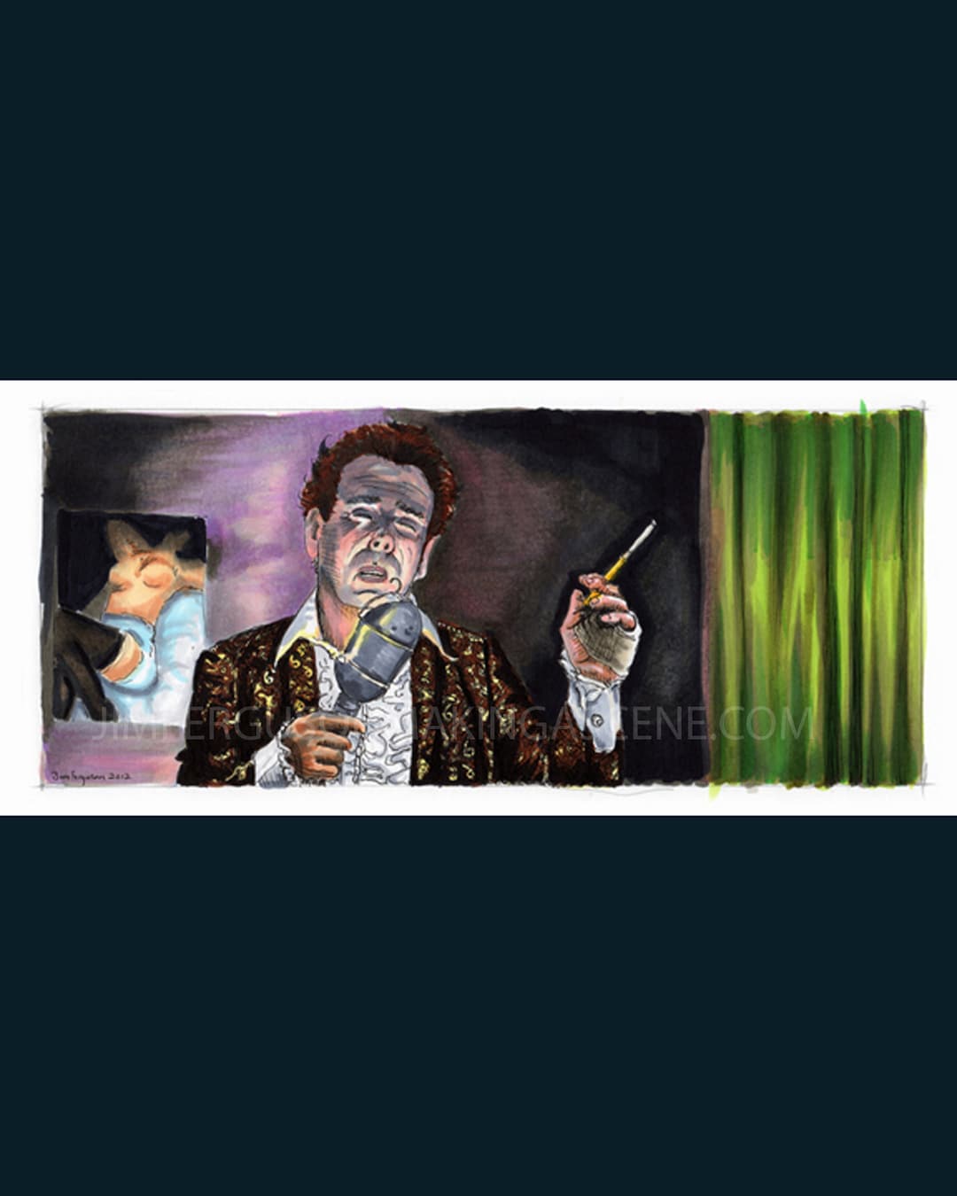 Blue Velvet - Candy Colored Clown Poster Print by Jim Ferguson - Etsy