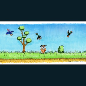Duck Hunt  - You Missed Print By Jim Ferguson
