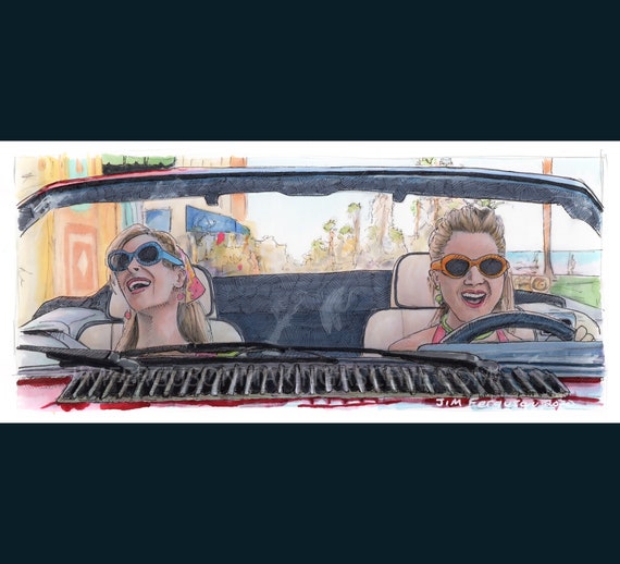 Romy and Michele's High School Reunion - Footloose Poster Print By Jim Ferguson