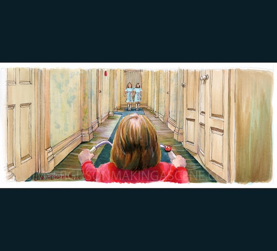 The Shining - Come Play With Us Print By Jim Ferguson