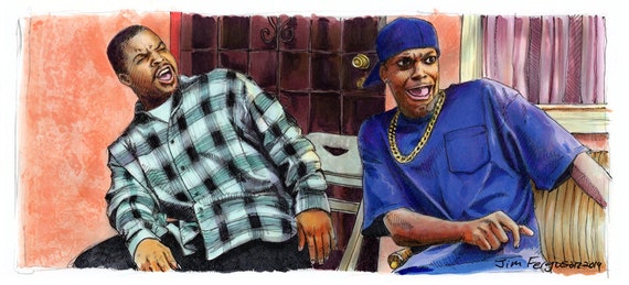 Friday Damn Poster Print by Jim Ferguson - Etsy