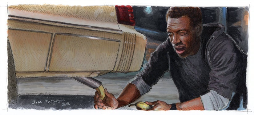 Banana In The Tailpipe Beverly Hills Cop Beverly Hills Cop Old Banana in the Tailpipe Poster Print de | Etsy