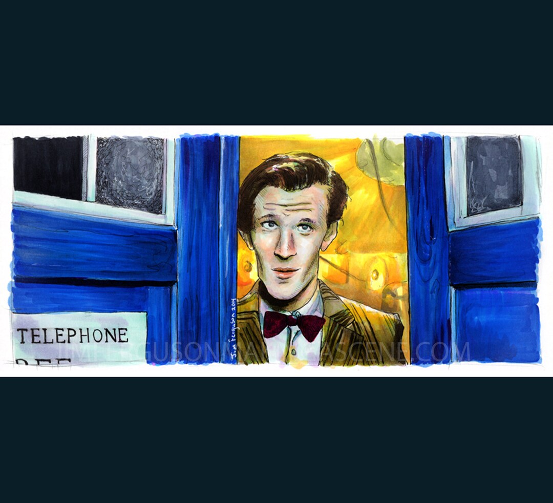 Doctor Who - the 11th Doctor Poster Print by Jim Ferguson - Etsy Australia