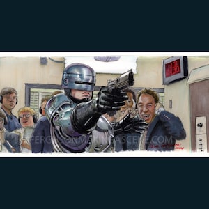 Robocop - Art Print Movie Poster By Jim Ferguson