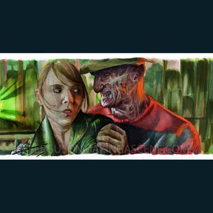 Nightmare on Elm Street - Dream Master Art Poster Print By Jim Ferguson