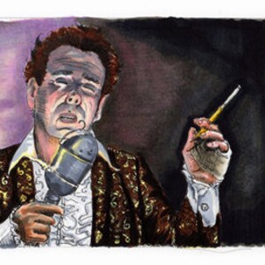 Blue Velvet - Candy Colored Clown Poster Print by Jim Ferguson - Etsy
