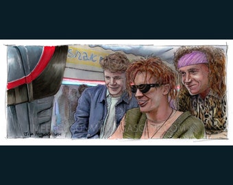 Encino Man - Rad Mobile Print por Jim Ferguson