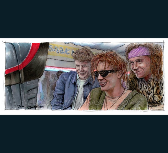 Encino Man - Rad Mobile Print By Jim Ferguson