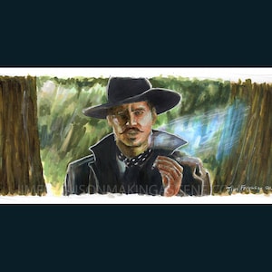 Tombstone - I&#39;m Your Huckleberry   Poster Print By Jim Ferguson