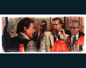 Goodfellas - You're a Funny guy Poster Print By Jim Ferguson