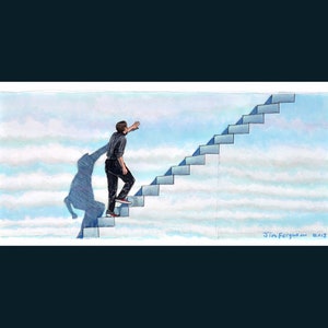 The Truman Show - Good morning, and in case I don&#39;t see ya, good afternoon, good evening, and good night!  Print By Jim Ferguson