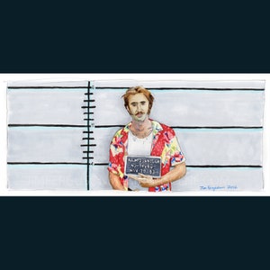 Raising Arizona - Turn to the Right 5&quot;x11&quot; Poster Print By Jim Ferguson