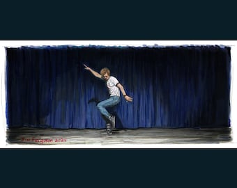 Napoleon Dynamite - Impressão de Dança por Jim Ferguson