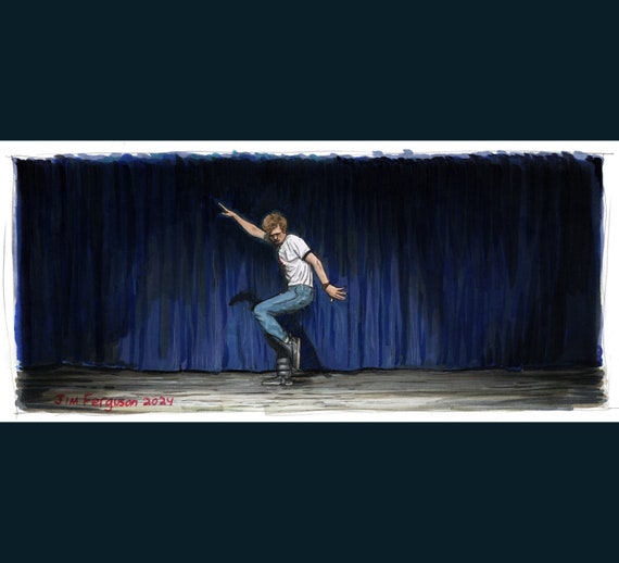 Napoleon Dynamite - Dance Print By Jim Ferguson
