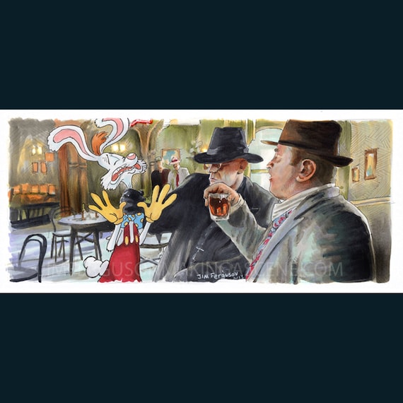 Who Framed Roger Rabbit - Happy Trails  Poster Print By Jim Ferguson